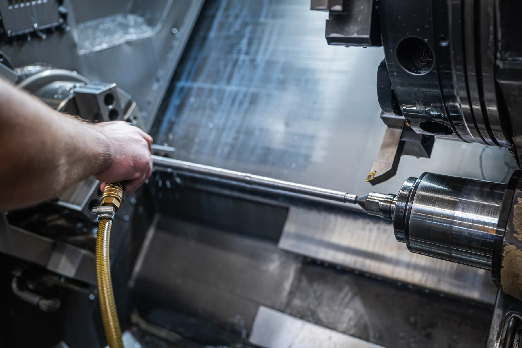 Arbeiten direkt am Werkstück