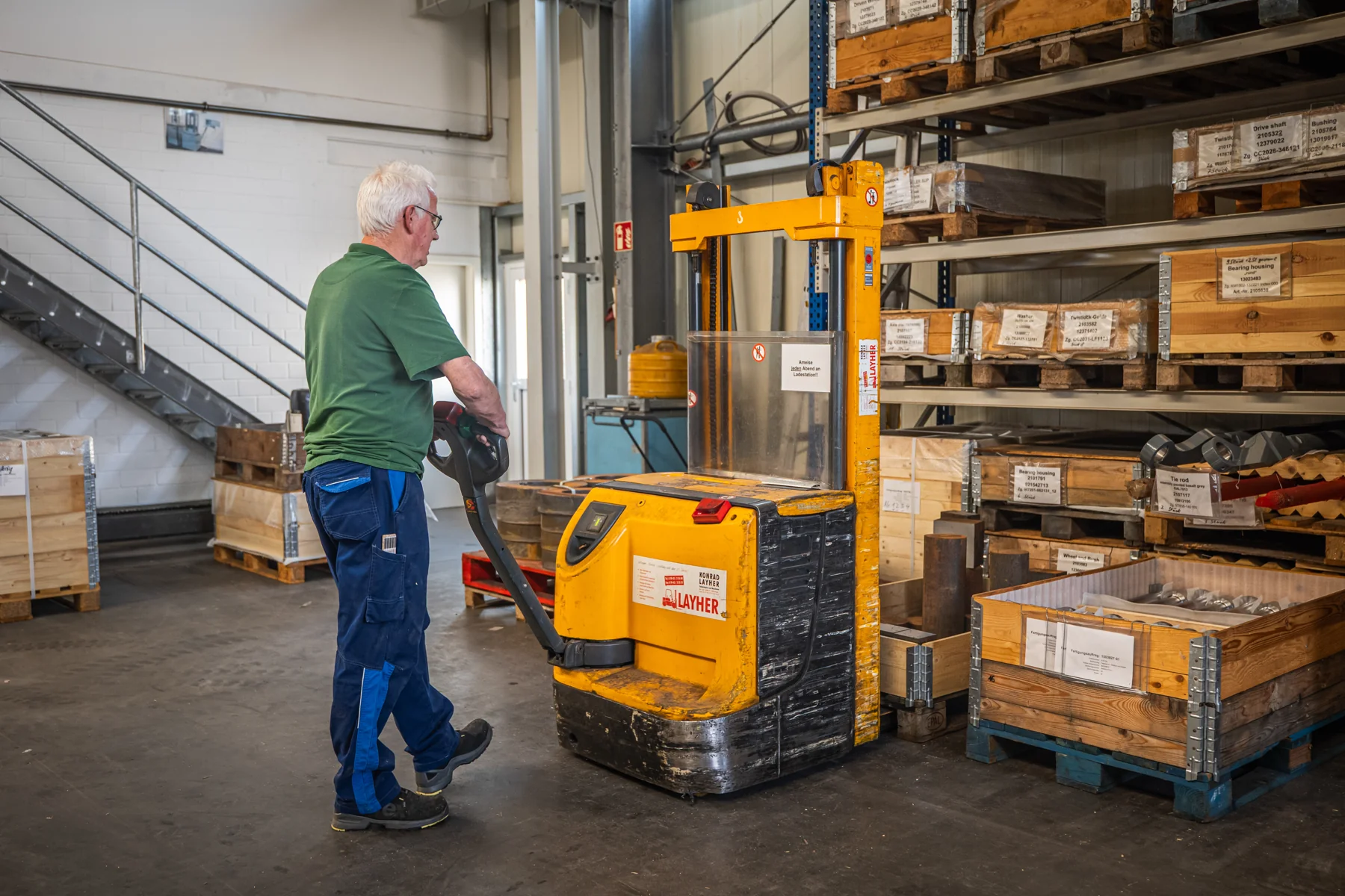 Lagerist bei BC-TestTec